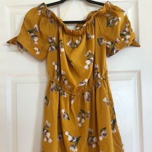 Off shoulder Floral Dress